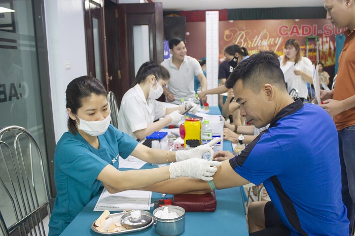 Hơn 150 CBCNV tại Hà Nội được khám sức khỏe định kỳ